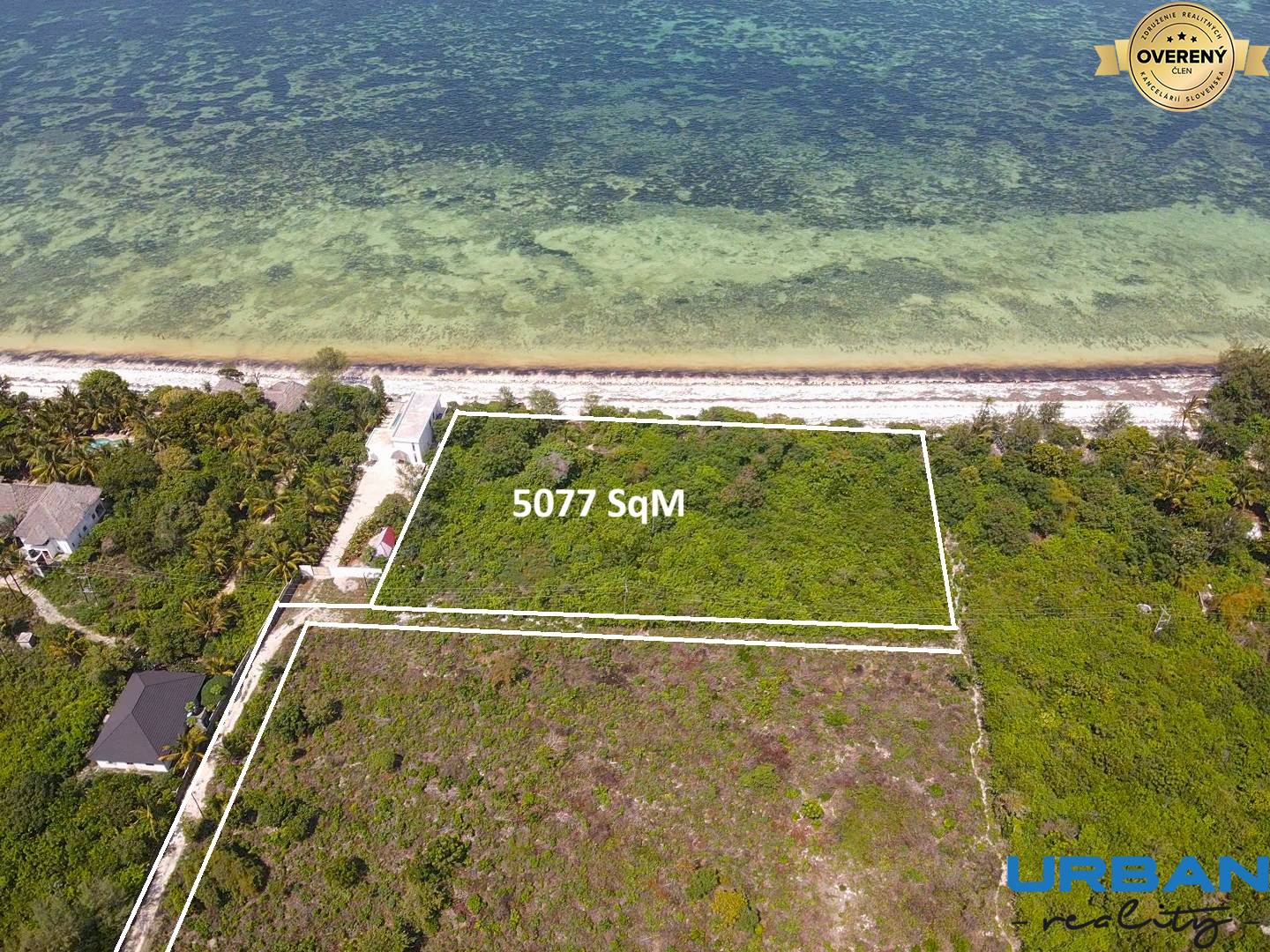 BEACHFRONT LAND FOR SALE IN JAMBIANI