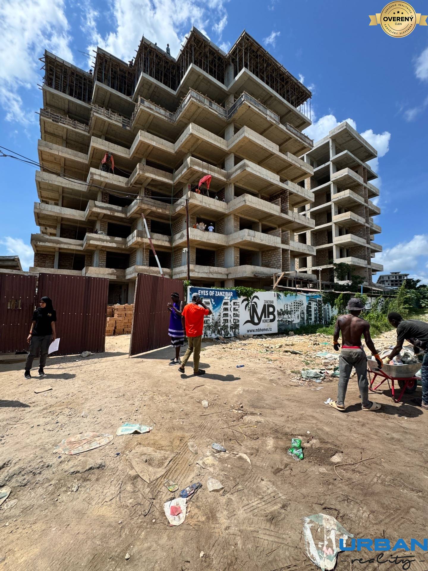 HOTEL AND RESIDENTIAL COMPLEX THE EYES OF ZANZIBAR - APARTMENT 38 M2