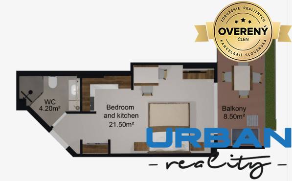 HOTEL AND RESIDENTIAL COMPLEX THE EYES OF ZANZIBAR - APARTMENT 38 M2