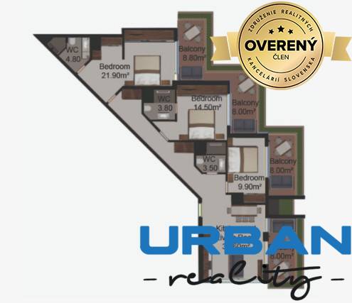 HOTEL AND RESIDENTIAL COMPLEX THE EYES OF ZANZIBAR - APARTMENT 170 M2