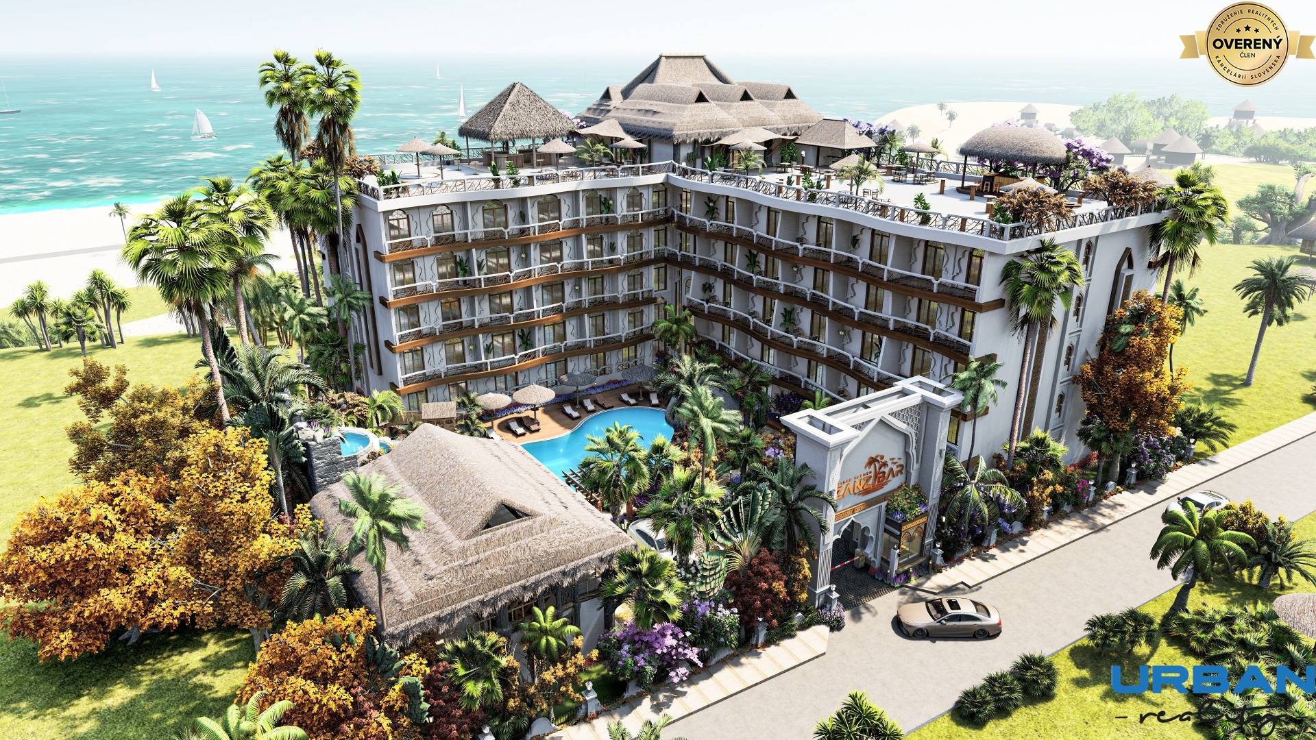 HOTEL STYLE-RESIDENTIAL COMPLEX - MERCURY 40 M2