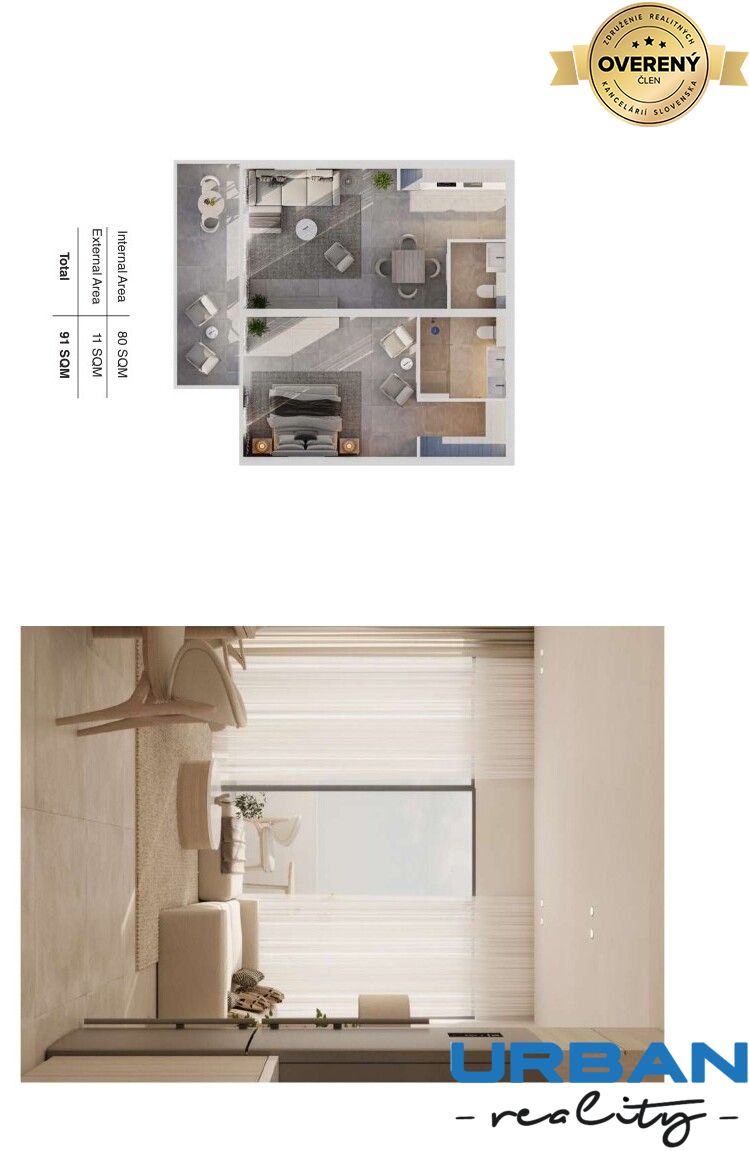 LUXURY 1 BEDROOM APARTMENT NEAR STONE TOWN ( 4th Floor)