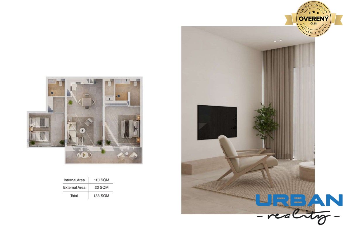 LUXURY 2 BEDROOMS APARTMENT NEAR STONE TOWN ( 3rd Floor)