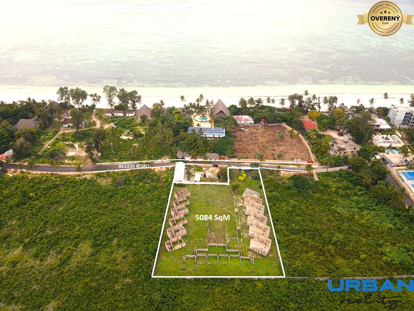 UNFINISHED BOUTIQUE HOTEL AND LAND IN MATEMWE