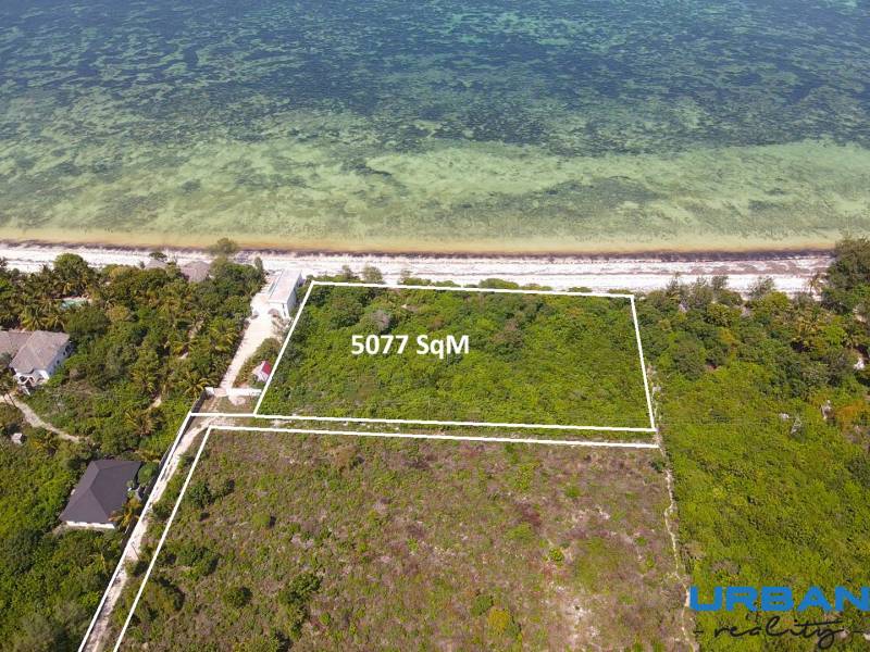 BEACHFRONT LAND FOR SALE IN JAMBIANI