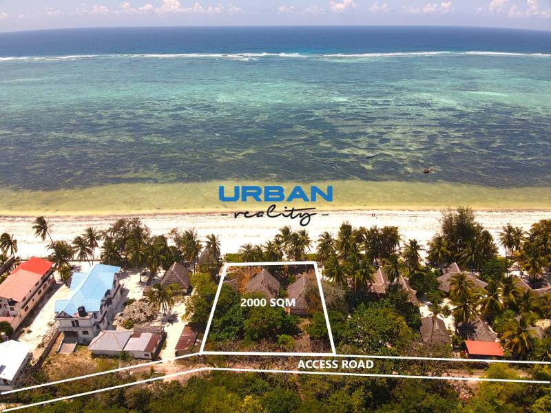 ZANZIBAR BEACHFRONT PLOT IN BWEJUU
