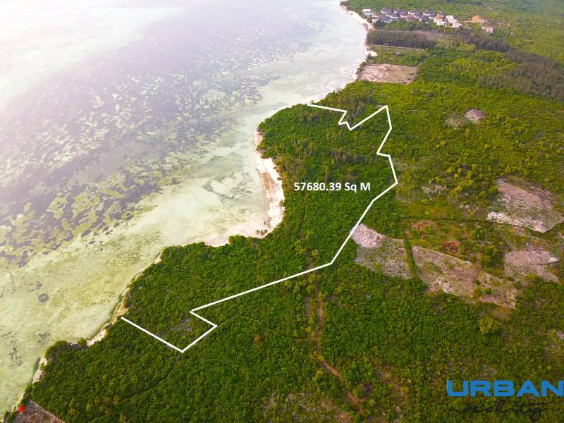 57000 SQM OF UNTAMED LUXURY: ZANZIBAR BEACHFRONT DEVELOPMENT SITE